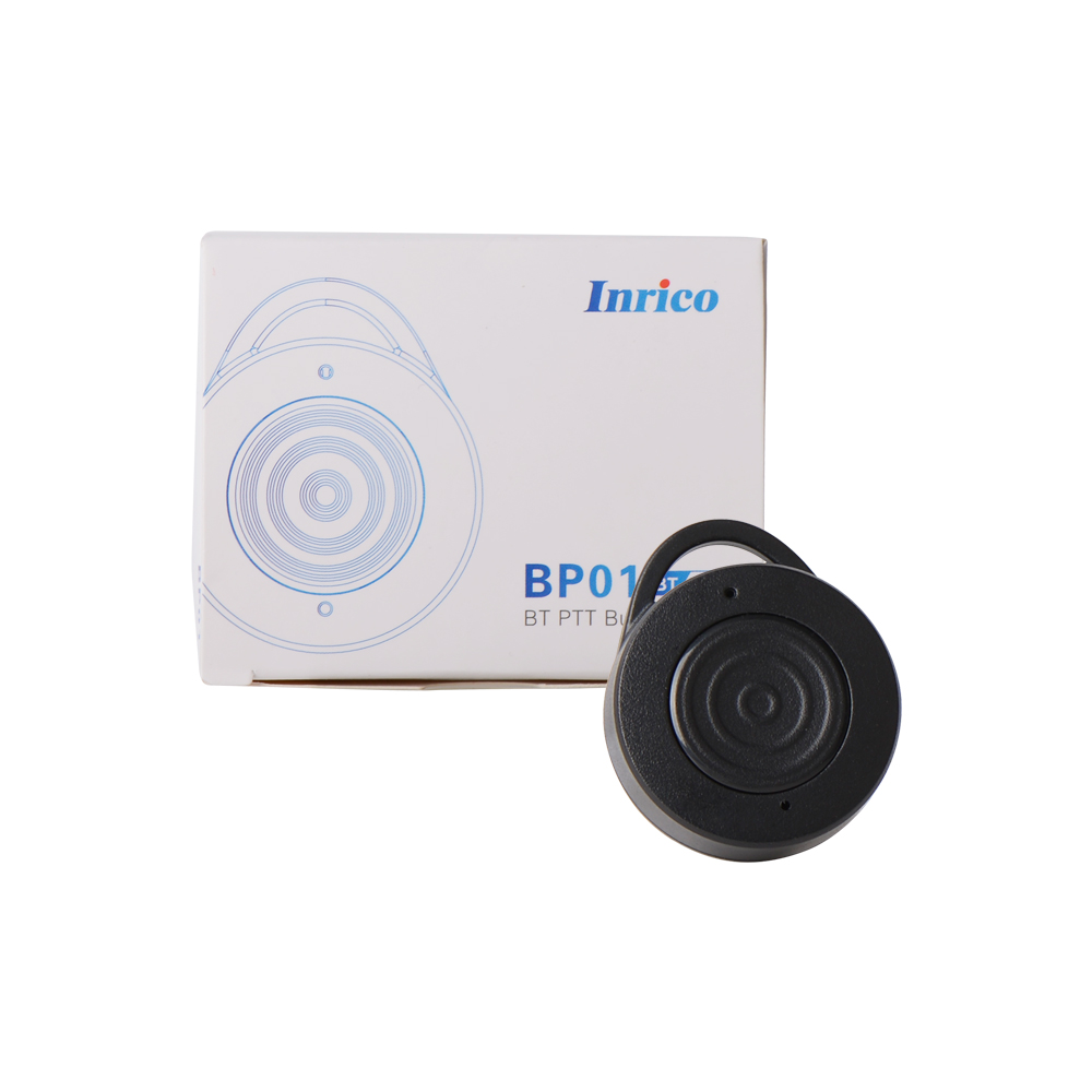 Inrico BP01 Buletooth PTT Putton Push-to-Talk and Long-lasting Battery Support Andriod System Work Whith Zello PTT