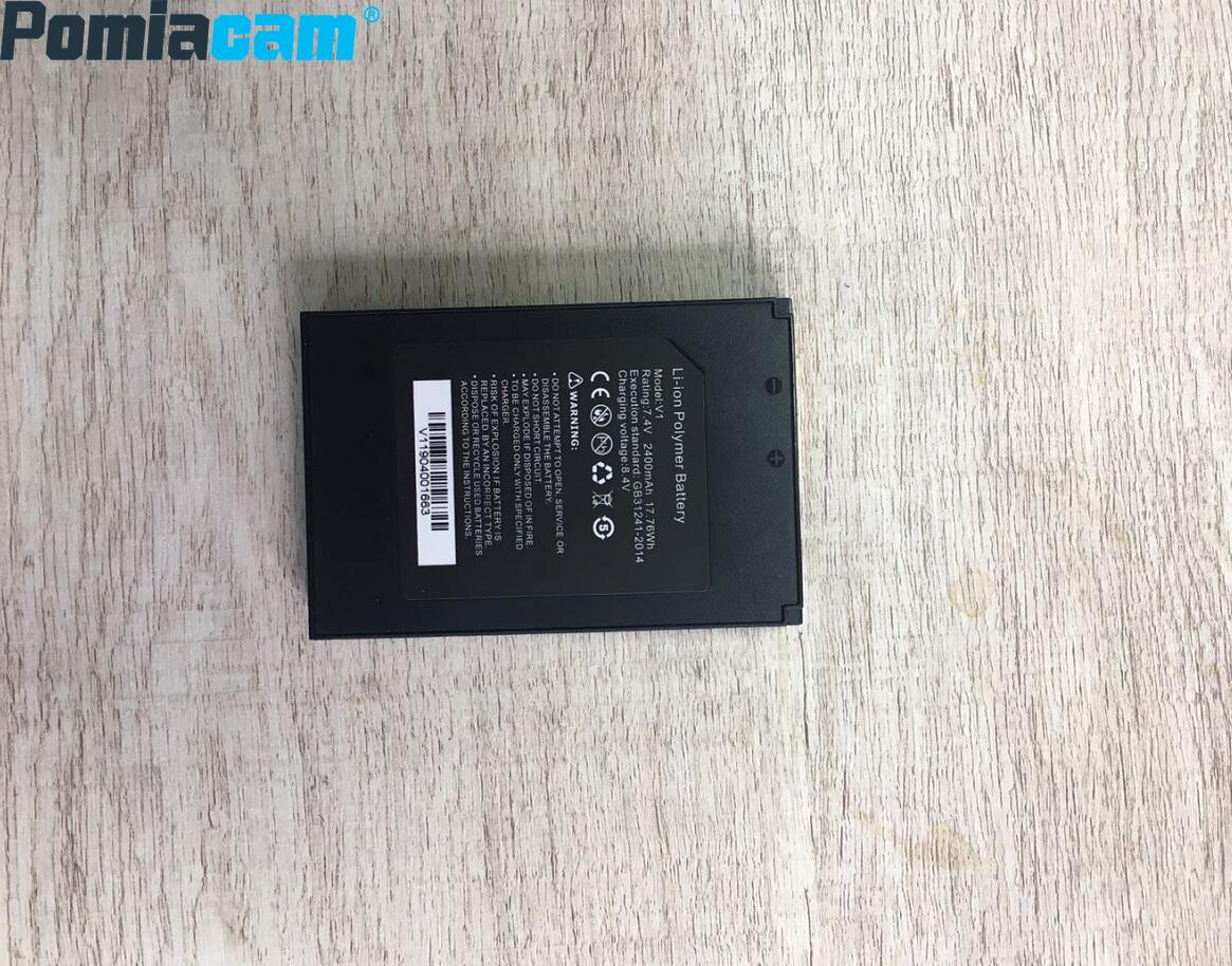 7.4V 2400Mah Lithium Batterij Voor Wanglu Cctv Tester IPC-1800 / Ipc-1800plus