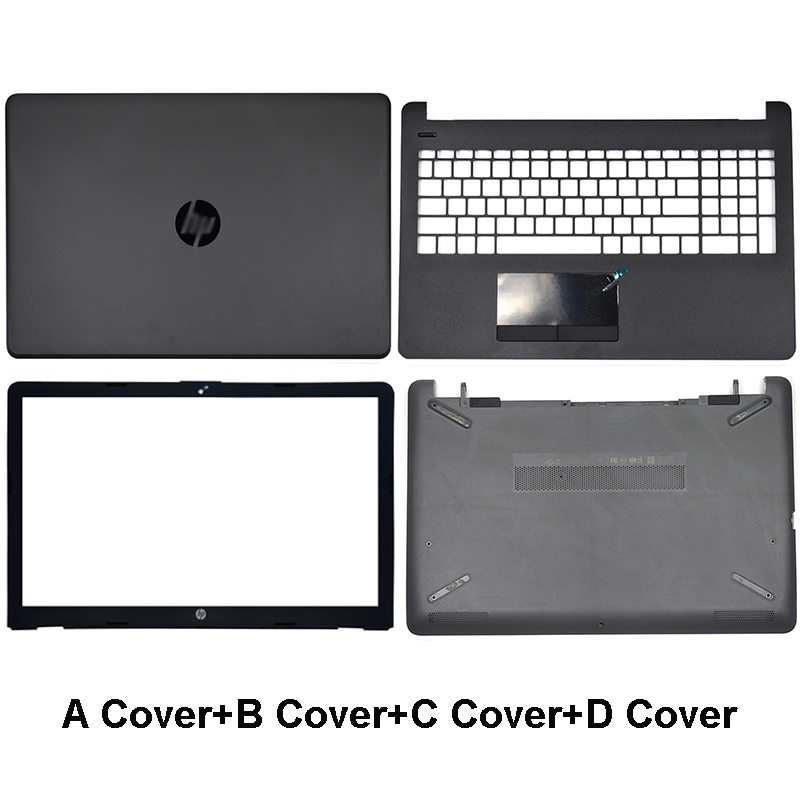 Nowy LCD do laptopa tylna pokrywa dla HP 15-BS 15T-BS 15-BW 15Z-BW 250 G6 255 G6 pokrywa przednia zawiasy wielkie litery podpórce pod nadgarstki dolna obudowa A B 924899-001
