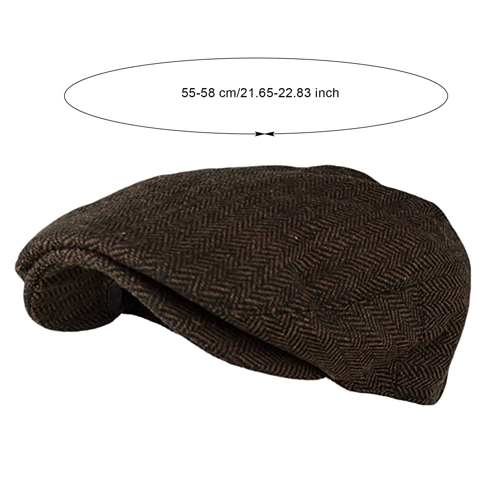 Beret Hat Men Women Soft Plaid Retro Hats Casual Breathable Winter Warm Comfort Beret Шапка Бини Мужская