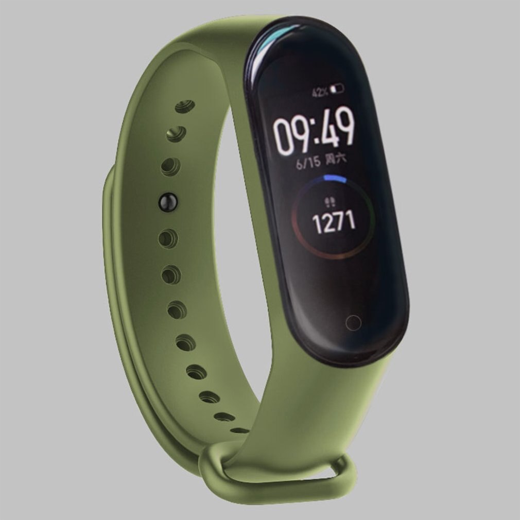 Voor Xiaomi Mi Band 5 4 3 Siliconen 20 Mm Vervanging Polsband Armband Horlogeband Voor Xiomi Mi Band 5 Miband 4 3 Band4 Polsband