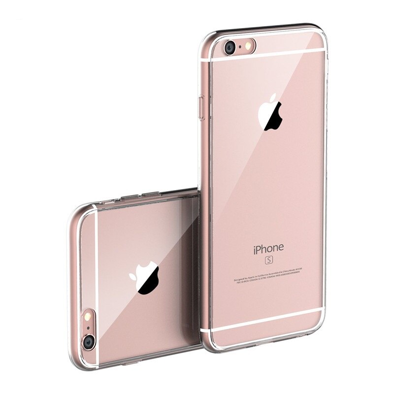 Ricestate Voor IPhone6 6S Ultra Dunne Transparante Clear Tpu Case Voor Iphone 6 6S 4.7Inch Crystal Back bescherm Silicone Telefoon Tas