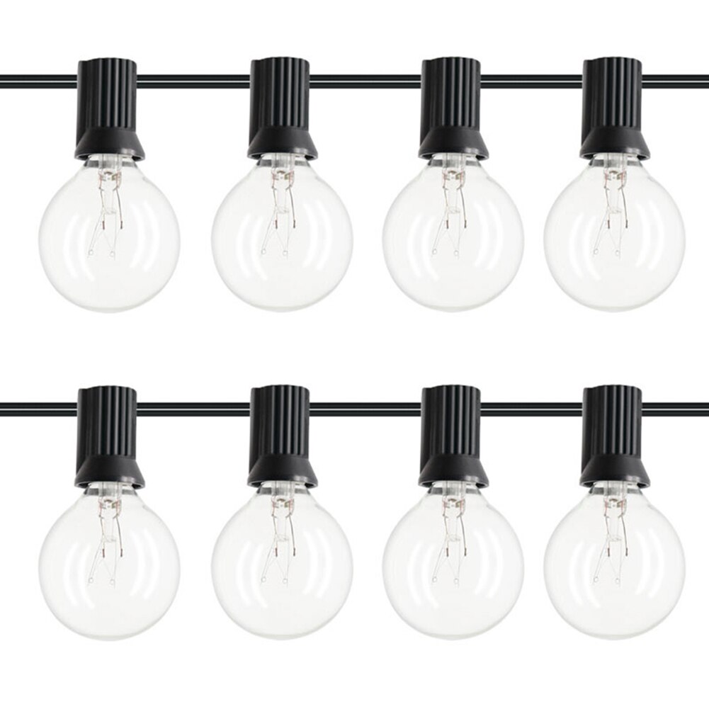 Spot led stringlight koristelamput valot riippuvat kotipatiolle puutarhajuhlat ulkona  qp2: Tungsten bulb uk plus