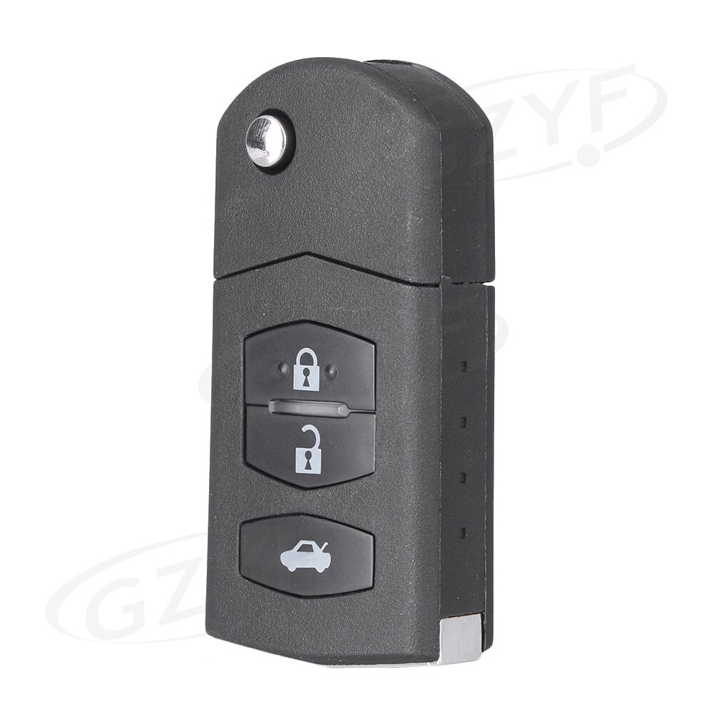 3 Buttons Car Remote Key Shell Case for Mazda 3 6 Mazda3 Mazda6 2004 & For MAZDA 5 2006