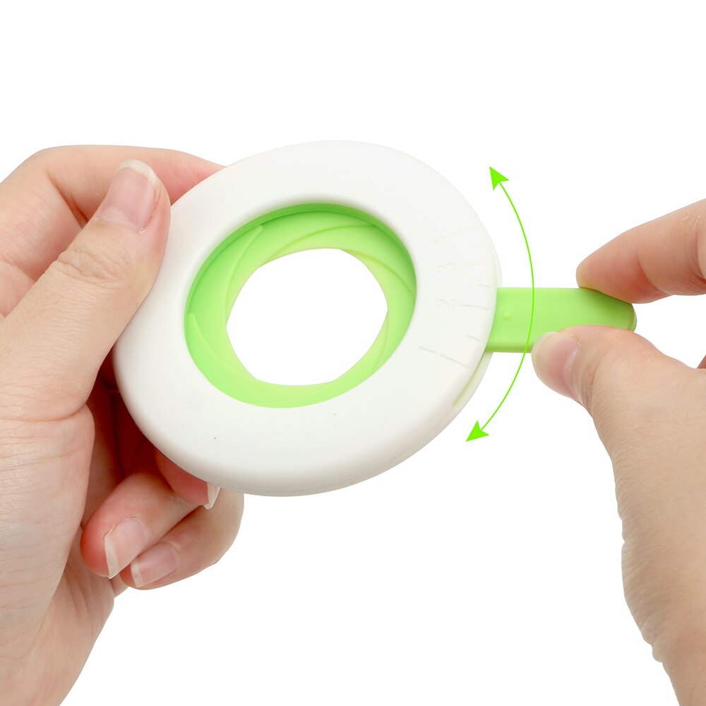 Pasta Noodle Measuring Tool Adjustable Spaghetti Measure Plastic Controller Tool