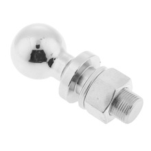 Trailer Hitch Ball in Chrome - Gross Load 6000lbs Ball 2-5/16'' Shank 1''
