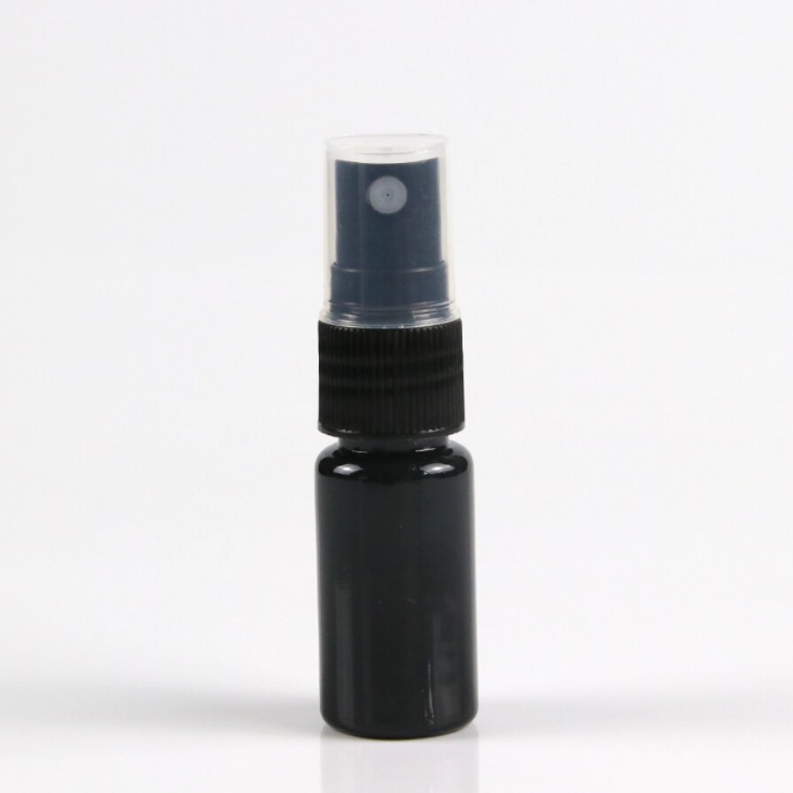 Flacon vide en plastique noir pour parfum, récipient d&#39;emballage pour cosmétiques, 100x10ml, 20ml, 30ml, 50ml, 100ml