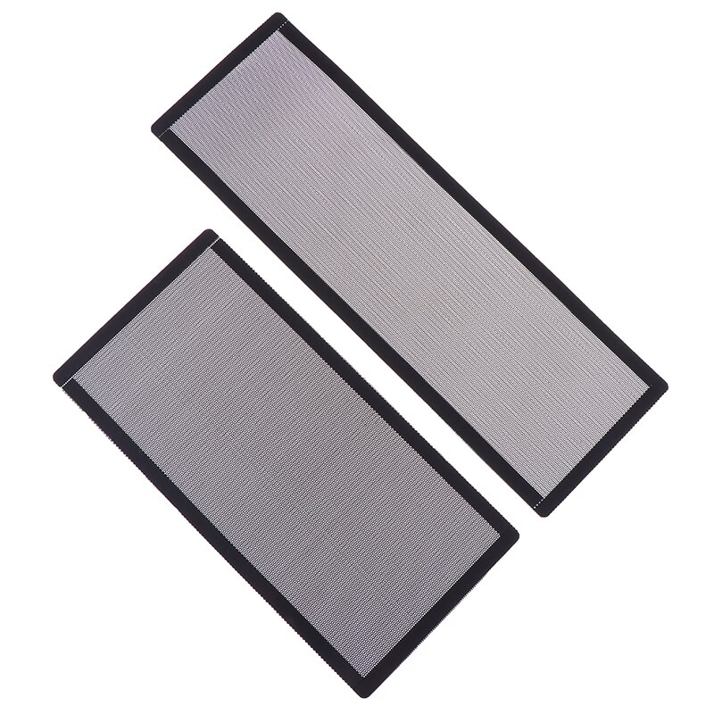 1PC PC Case Cooling Fan Magnetic Dust Filter Mesh Net Cover Computer Guard PC PVC Dust Proof Det Easy Clean Install