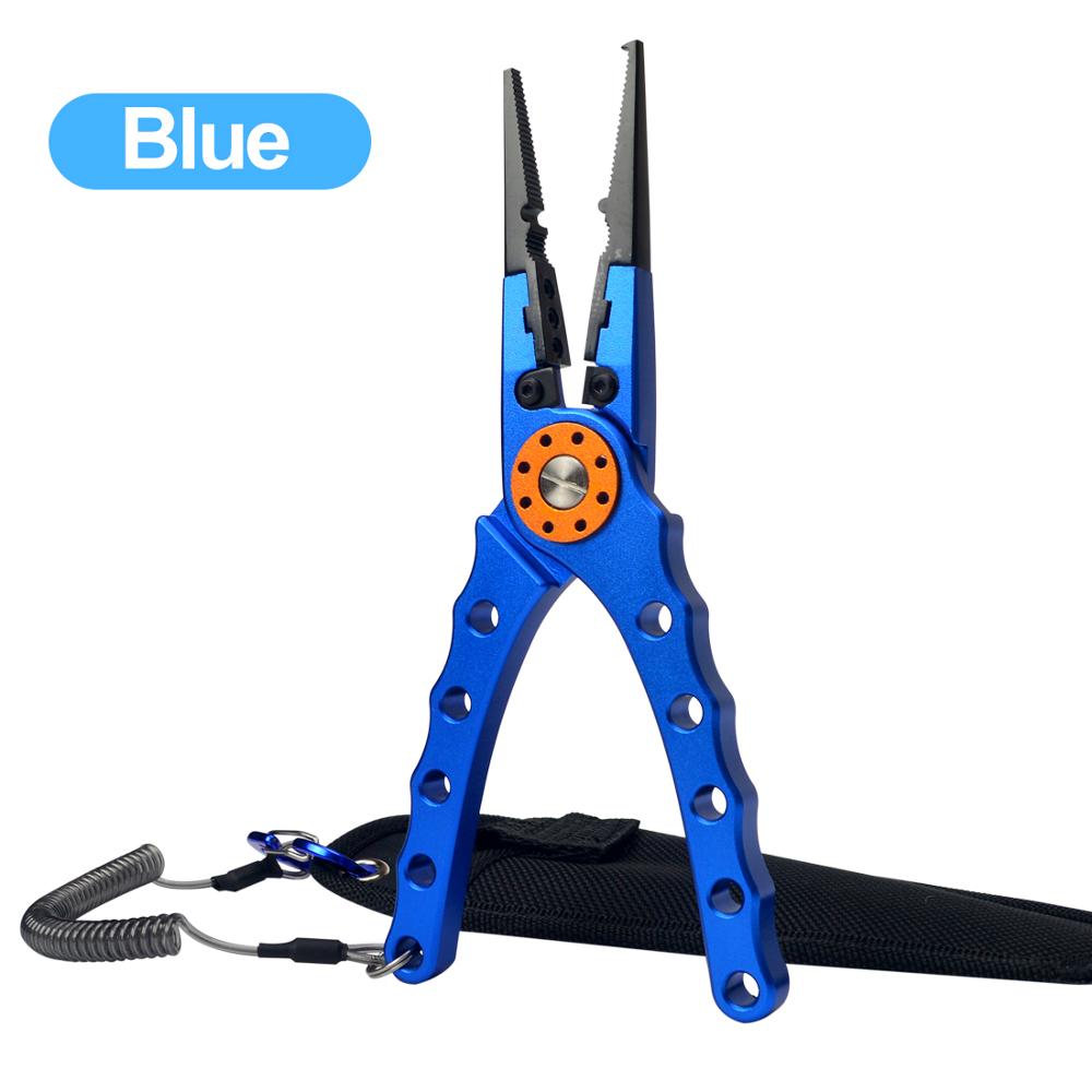 Aluminiumlegering vistang vislip grip set snijlijn verwijder haak splitring karpervisartikelen voor het vissen: Oranje