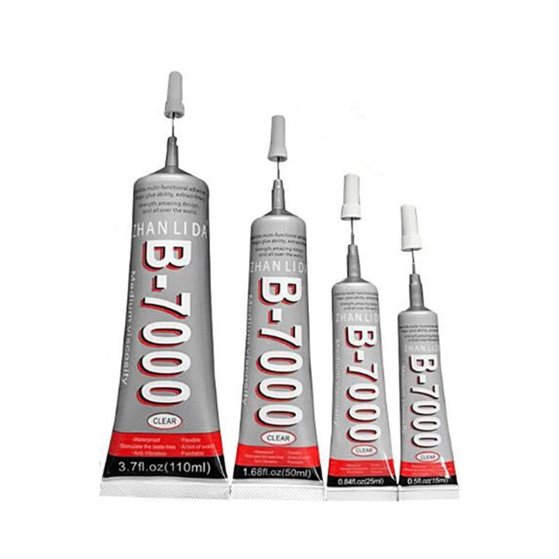 Colla per strass T8000 B7000 E6000 110ml strass di cristallo del mestiere di DIY strumento Aghi Epossidica adesivo forte hotfix per monili