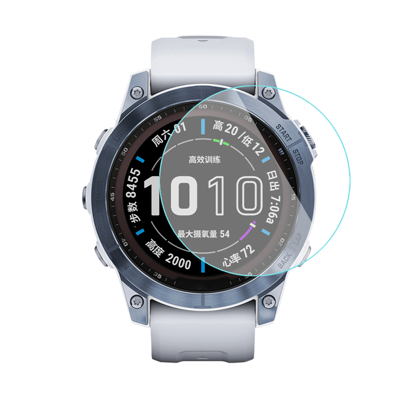 Tempered Glass Protective Film For Garmin Fenix 7 7S 7X Smart Watch Clear HD Screen Protector Film For Fenix 7 7X Accessories