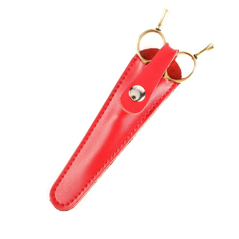 2Stck Blau Leder Haar Schere Beutel Einzigen Stück in Kuh Leder Dauerhaften Einsatz Salon Werkzeuge Tasche Haar Zubehör & verrotten