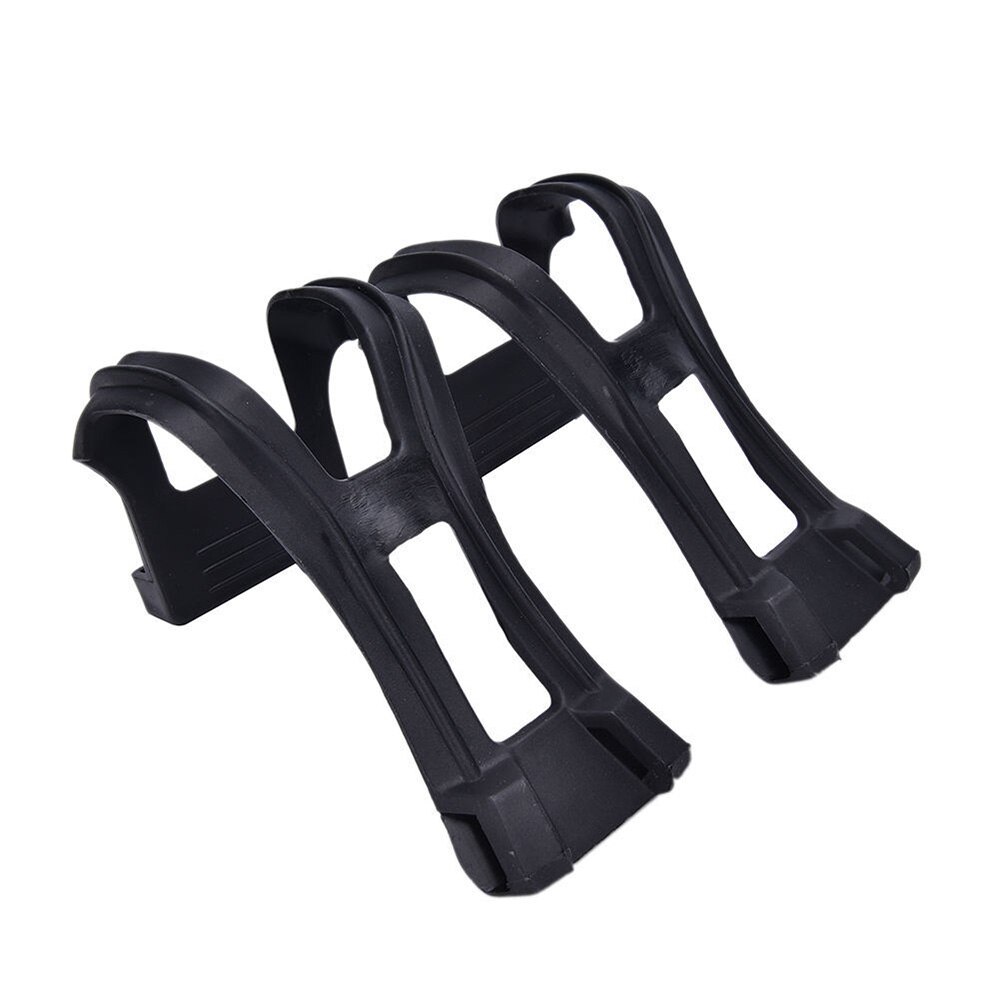 1 set tåklämmor med rembälten för fast växel tillbehör för mountainbike-pedalcykelverktyg