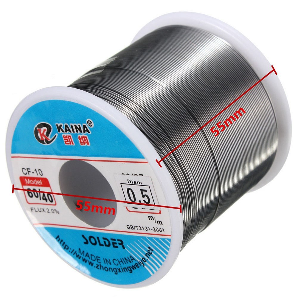 Tin Solderen Wire Reel 250-500g Rosin Core Soldeer 0.5 Mm-2mm 2% Flux Reel lassen Lijn