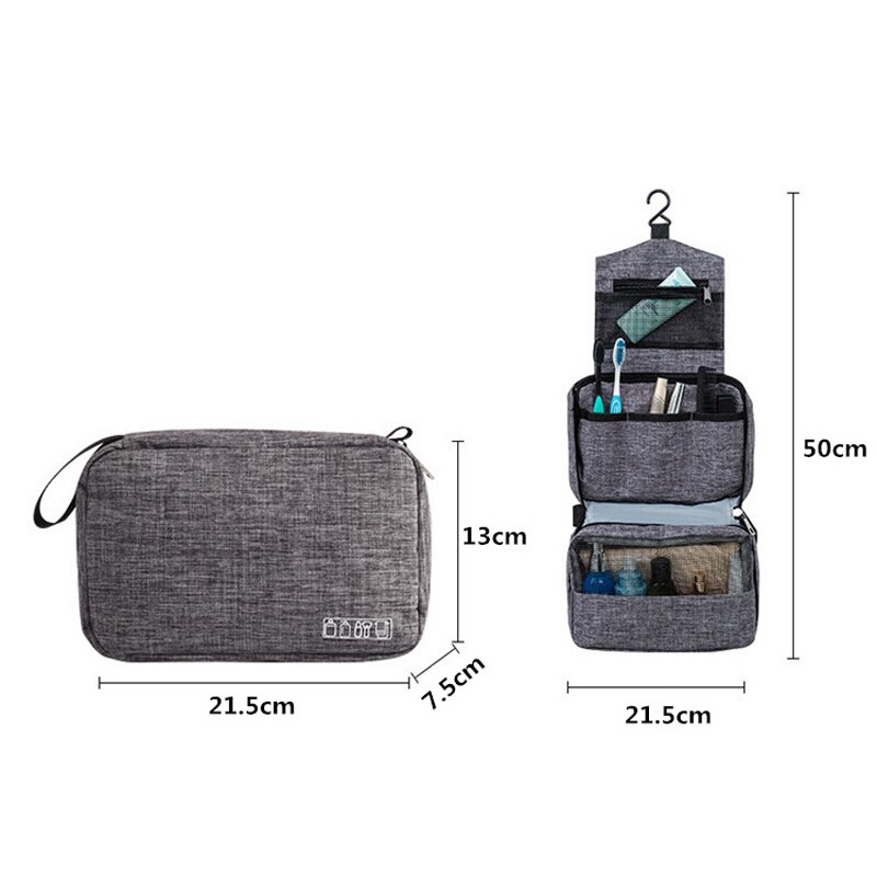 Multifunction Men Women Hanging Cosmetic Bag Folding Travel Organizer Toiletry Wash Make up Storage Pouch Beautician Makeup Bag