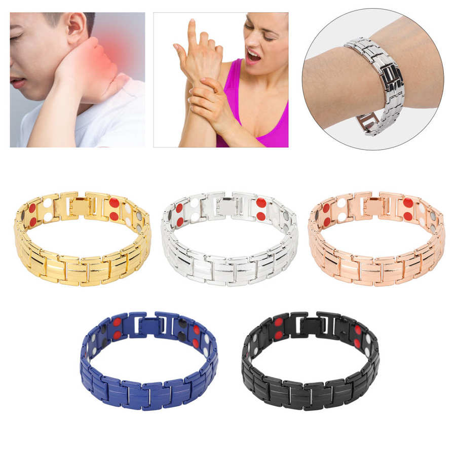 Magnetische Therapie Armbänder Gewicht Verlust Abnehmen Verbessern Schlaf Gesundheit Pflege Schmuck Energie Energie Armreif für Männer Frauen