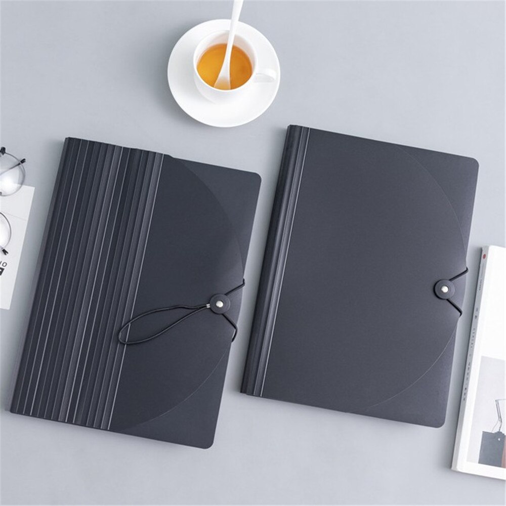 24 Pockets Expanding File Folder A4 Office Organizer Portable Business File Box School Office Supplies Document Holder