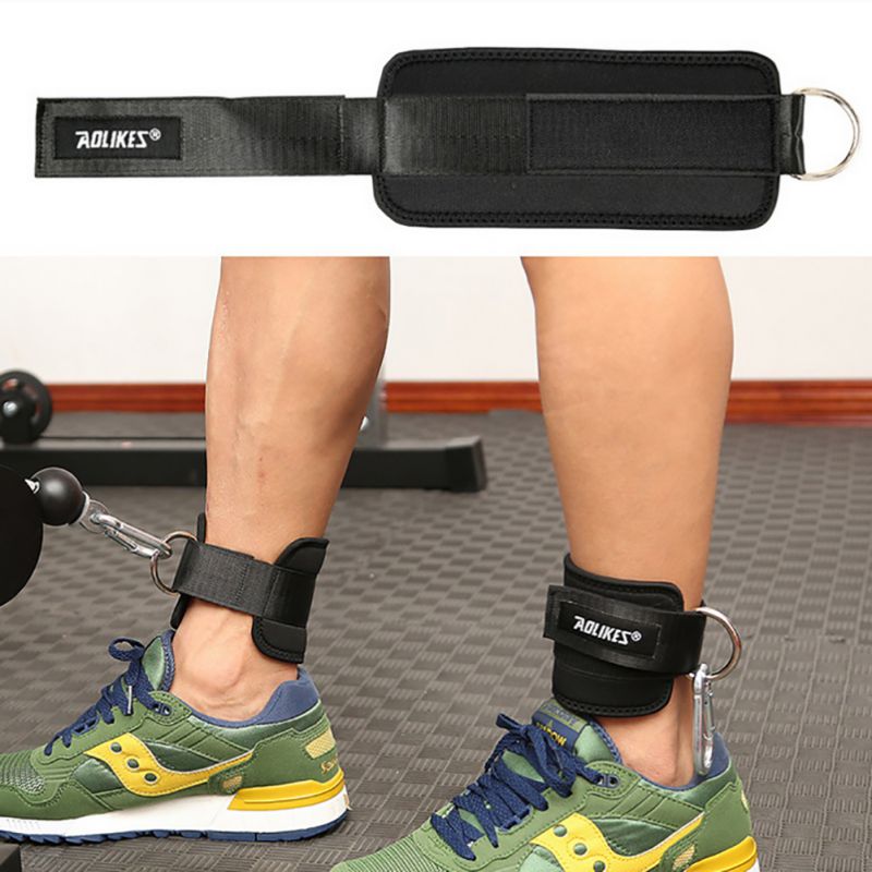 1 stk ben træningsvægt plus kraft fodspænde justerbar ankelbeskytter ben ankerrem pad rør udøver styrke