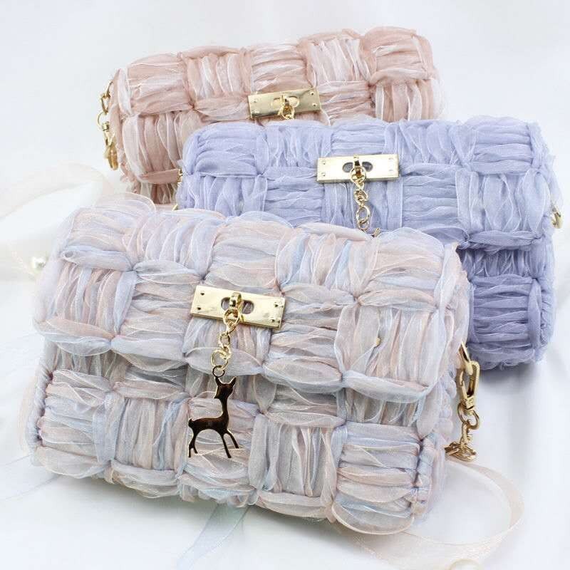 Bag Making Materials DIY Bag Handmade Mesh Cloth Latch Hook Bags Handcraft Weaving Sewing Stich Materials Adult