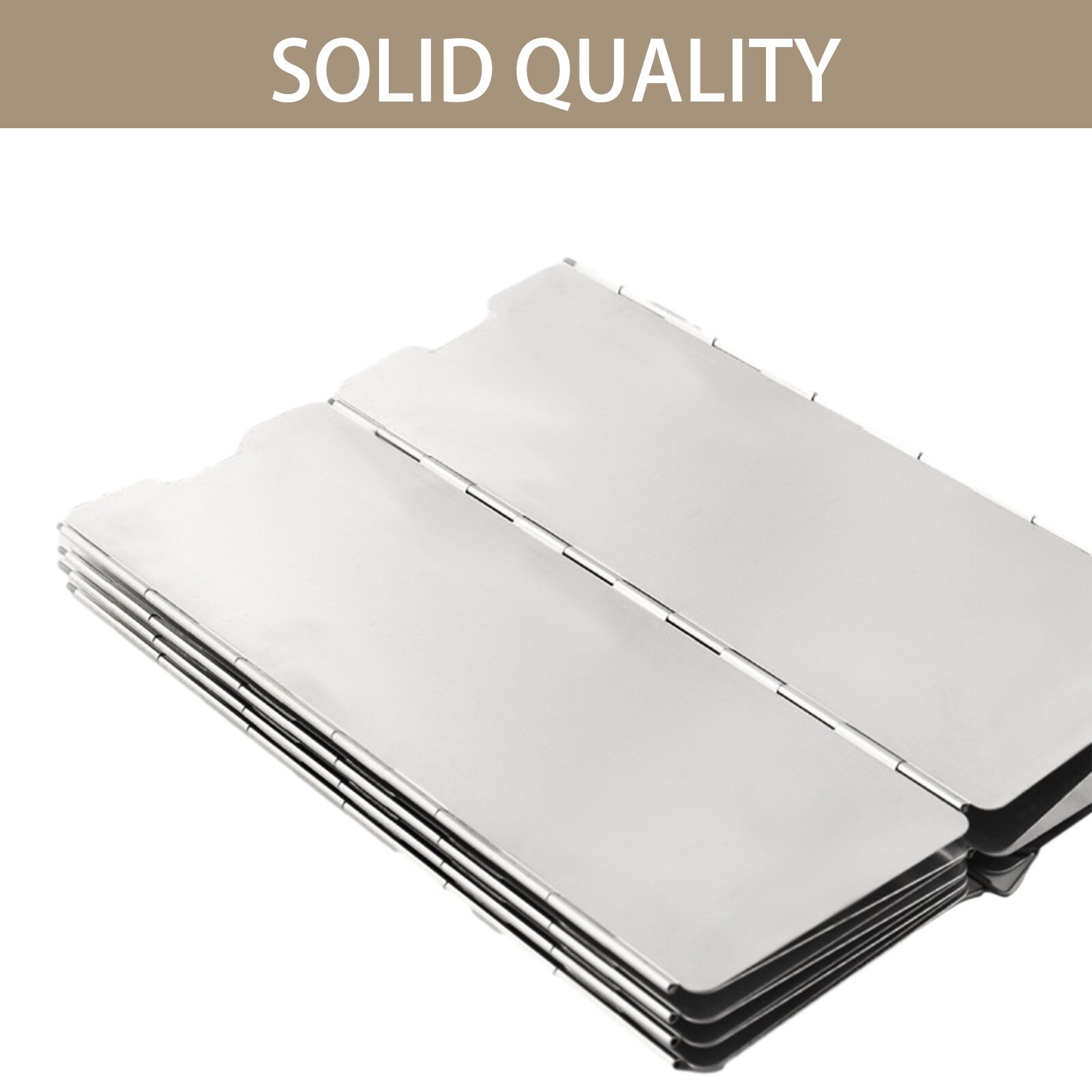 7 Platen Outdoor Gasfornuis Wind Shield Opvouwbare Camping Koken Brander Winddicht Scherm Aluminium Picknick Kachel Voorruit