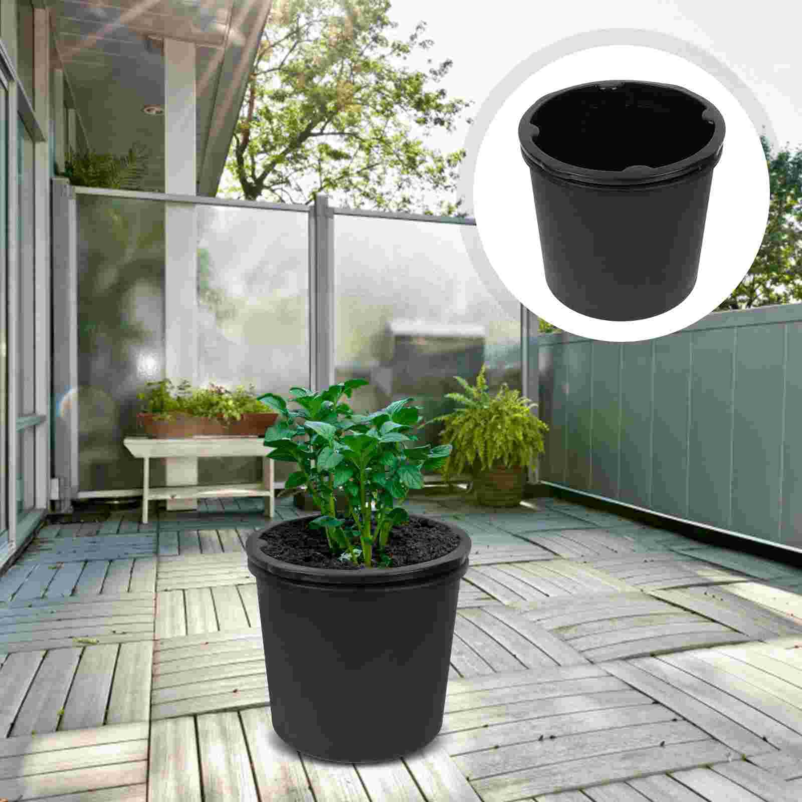 Ginger Planting Bucket Home Potato Growing Box Plastic Peanut Planting Box
