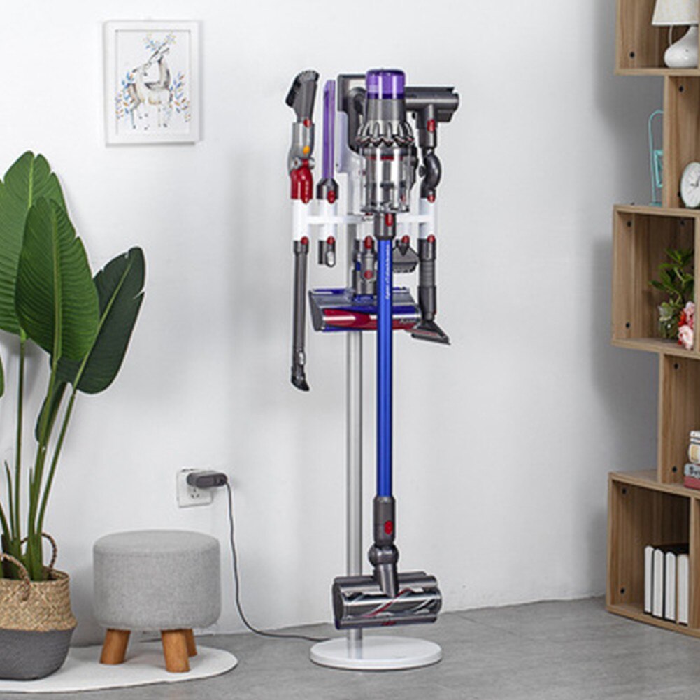 1x oppbevaringsbraketter rengjøringsbørster holder stativ erstatte for dyson  v11 v12 v15 dok  k9 oppbevaringsbrakett tilbehør støvsuger