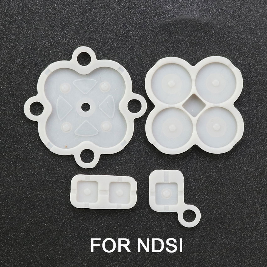 Cltgxdd 1 Set Game Console Reparatie Onderdelen Geleidende Siliconen Pads Voor Gb Gba Sp Gbc Ndsl Ps4 3ds Ps3 Xbox 360 Ndsi Soft Pads: Roze