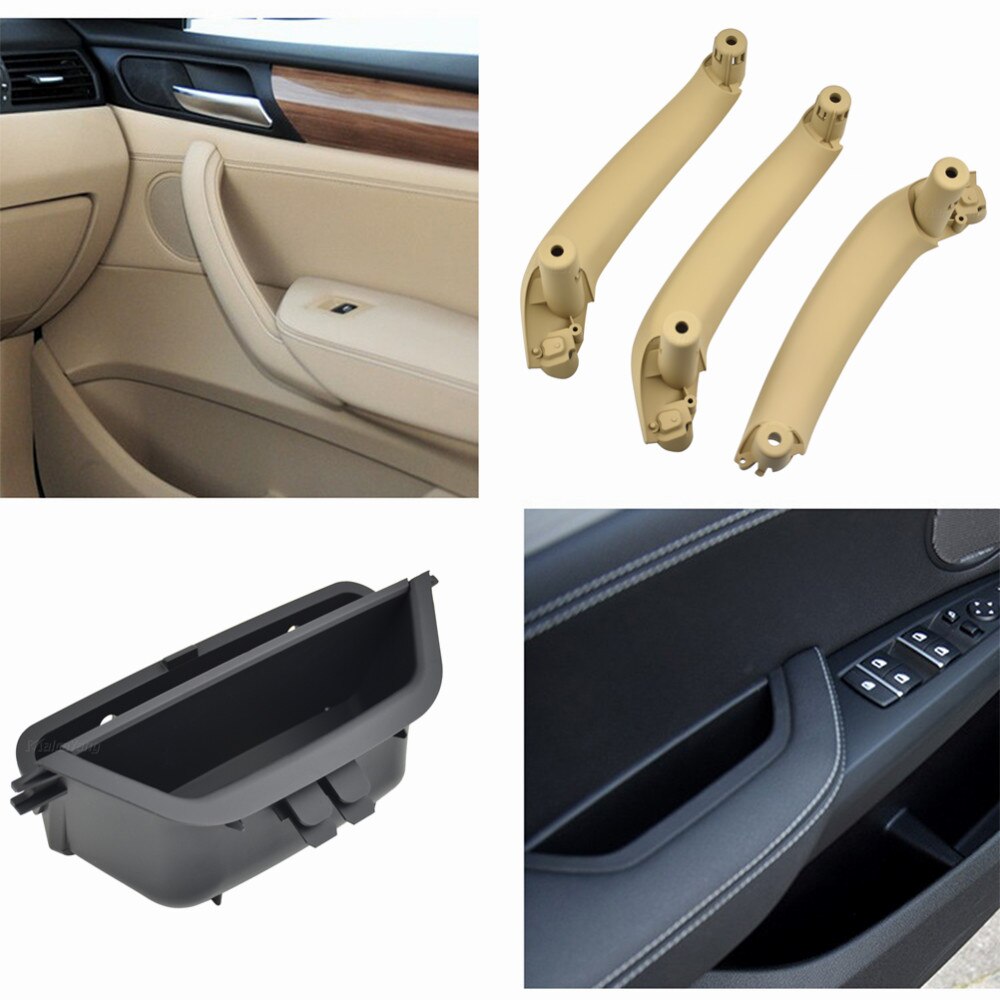 Auto Linksvoor Deur Binnenste Handvat Pull Trim Deur Interieur Panel Handvat Voor Bmw X3 F25 X4 F26 Auto Accessoires