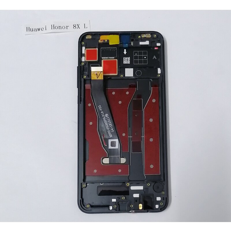 Til huawei honor 8x lcd-skærm+touch screen digitizer samling udskiftning+ ramme 6.5 tommer til huawei honor 8 x jsn -l21 l42