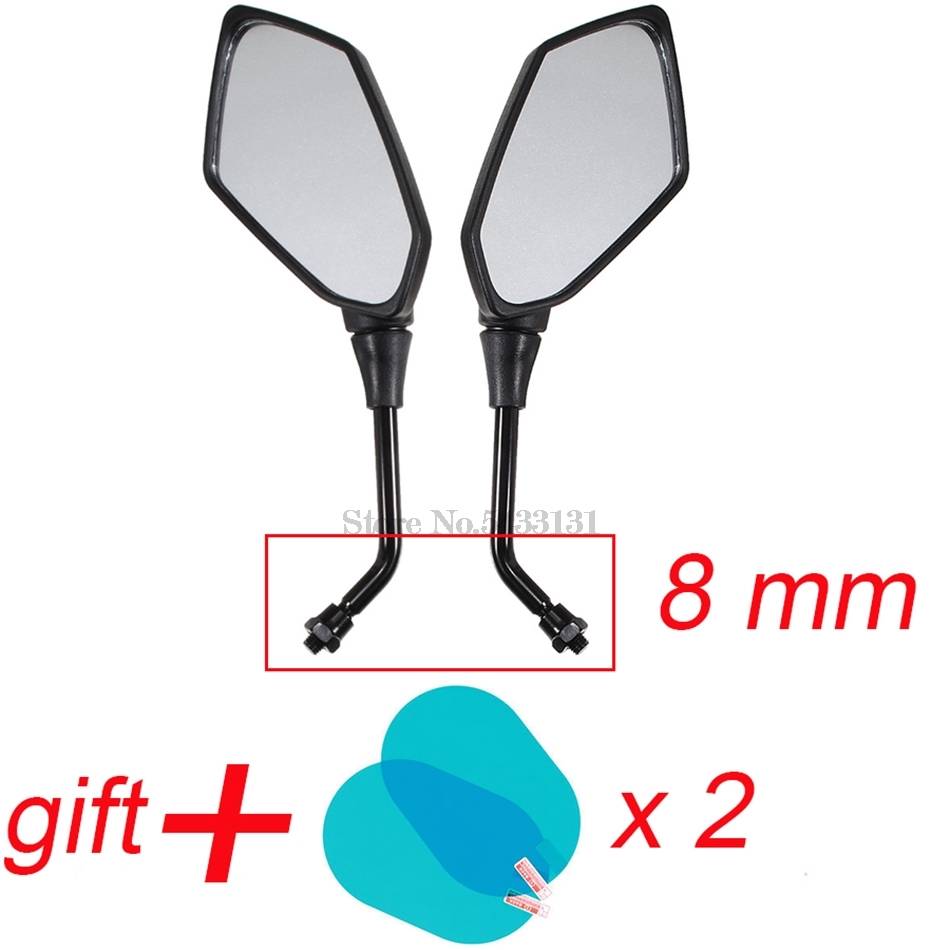 Original Motorcycle Mirrors Side mirror for Gl1800 Goldwing Kawasaki Gtr1400 Honda Cb500X with waterproof cover