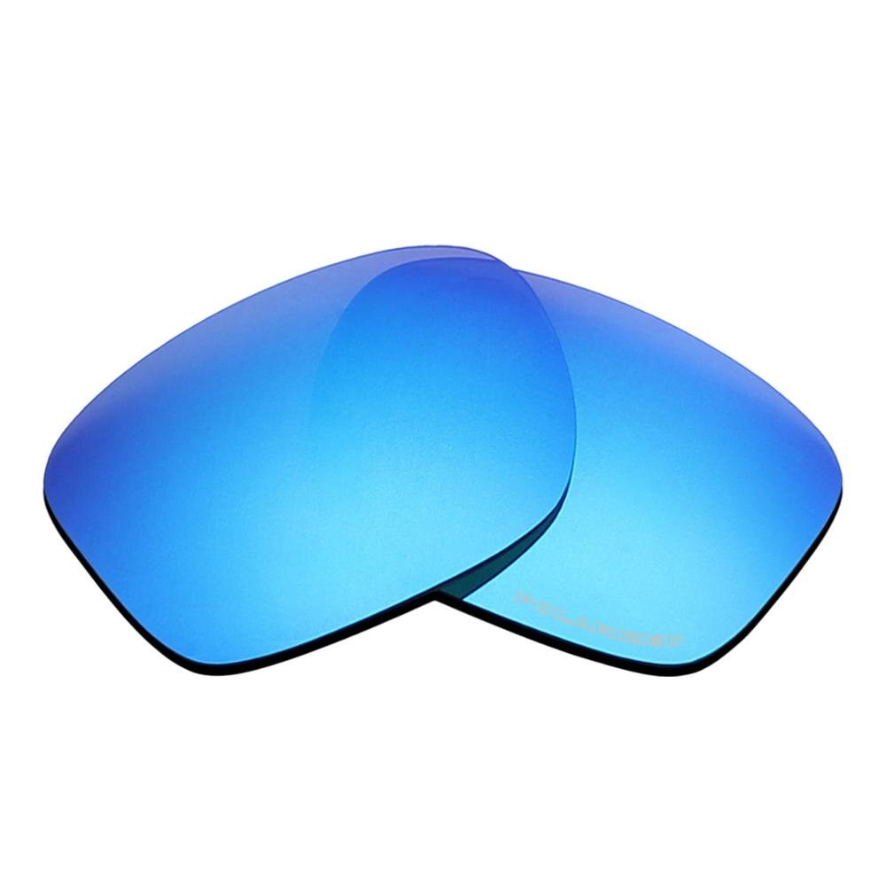 Lentes de substituição polarizadas mryok para lentes de óculos de sol oakley sliver (lente somente)-várias opções: Blue-Anti Salt