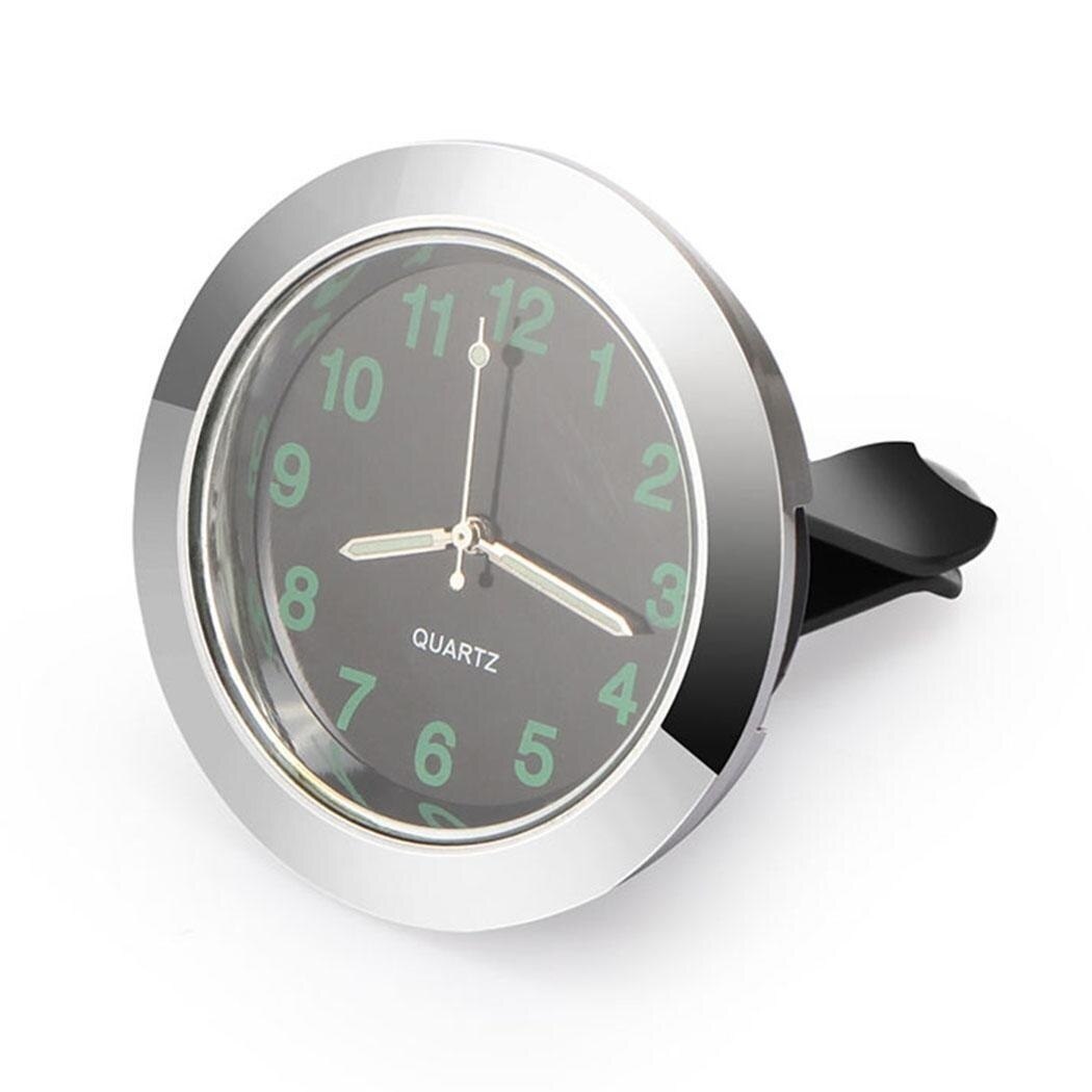 Car Thermometer Clock Car Electronic Watch Quartz High and Low Temperature