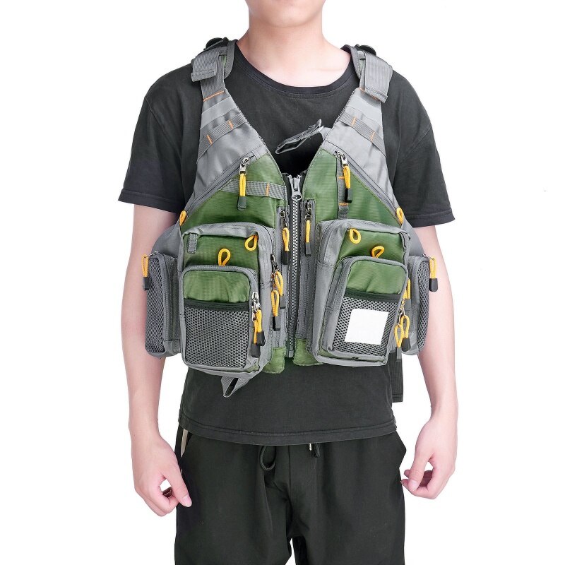 Gilet de pêche en plein air, gilet de sauvetage, en mousse Epe, pour Kayak: C