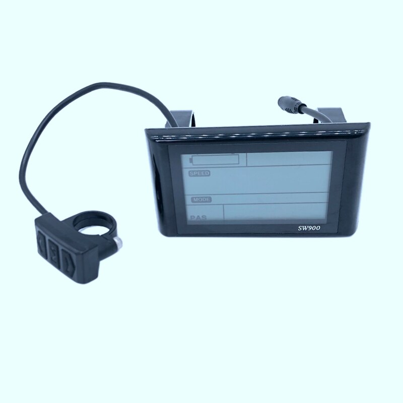 Elektrische Fiets Display SW900 Lcd Display Met Usb 24V 36V 48V 60V 72V E-bike Speed Control Display Fiets Accessoires