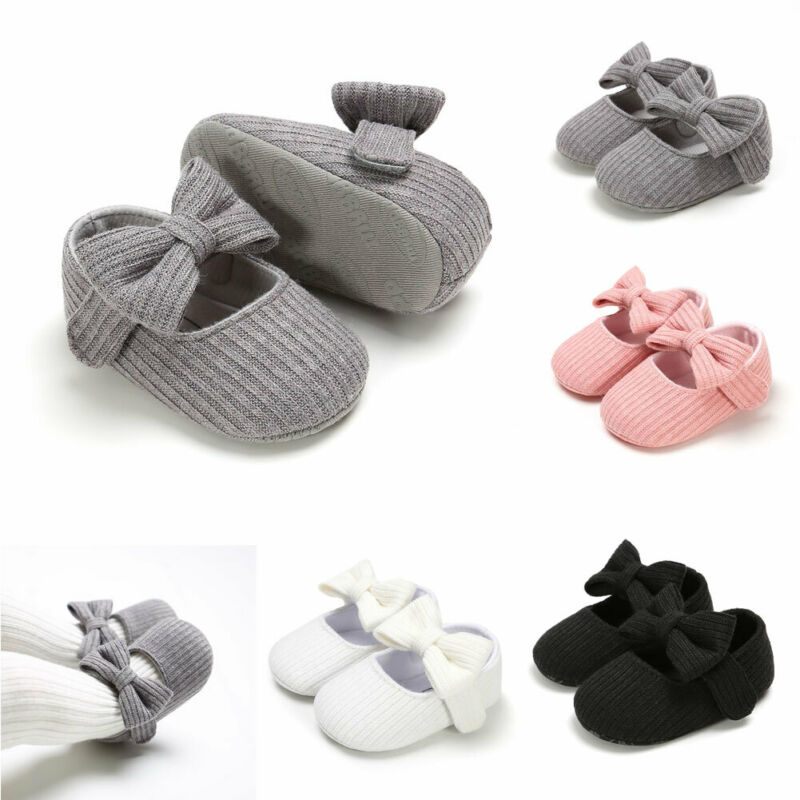 Toddler Baby Sneakers Princess Shoes Kids Children Girl Casual Shoes Spring Knit Sweat Breathable Princess Toddler Shoes
