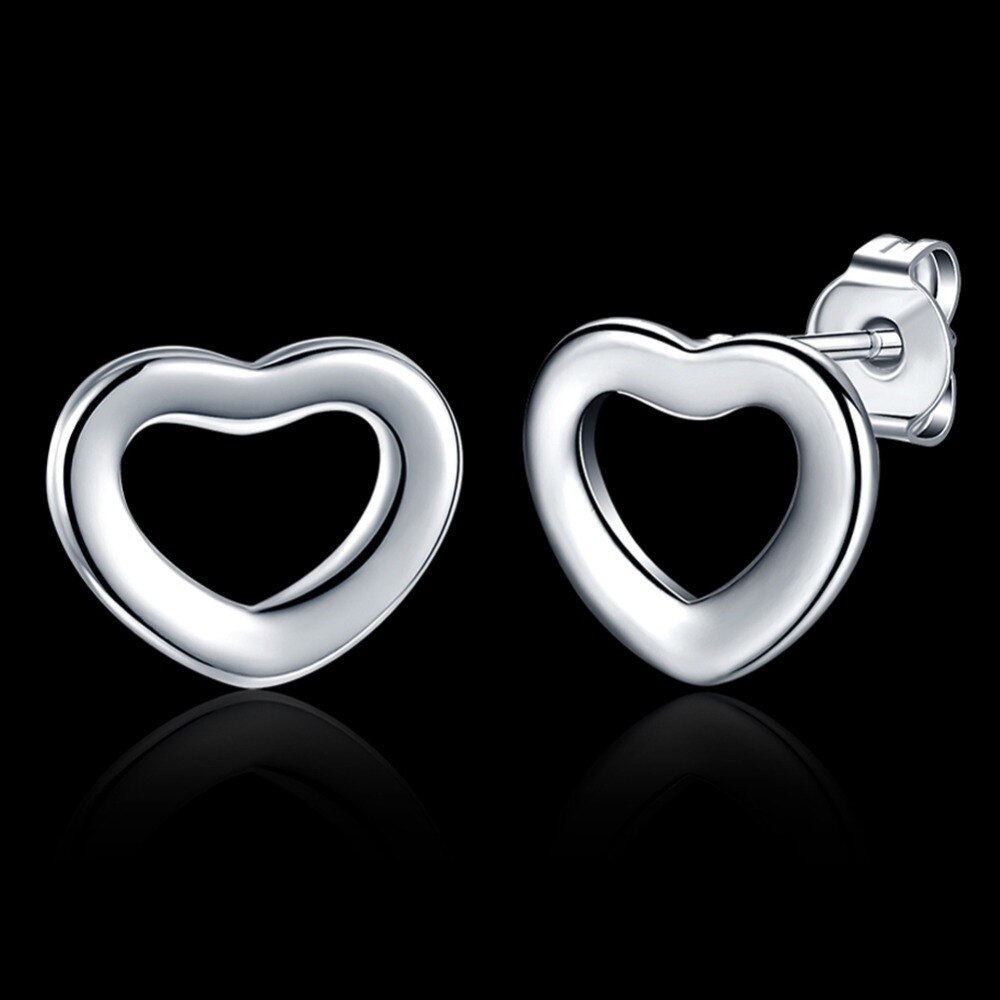 Pendientes de plata de ley 925 para mujer, románticos, de joyería