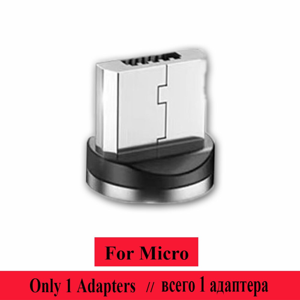 Ricarica veloce 2.4A Magnetico Cavo 2M Micro Cavo USB Mobile di Potere del Caricatore Magnetico Filo Per IOS Tipo C Android magneti Adattatore