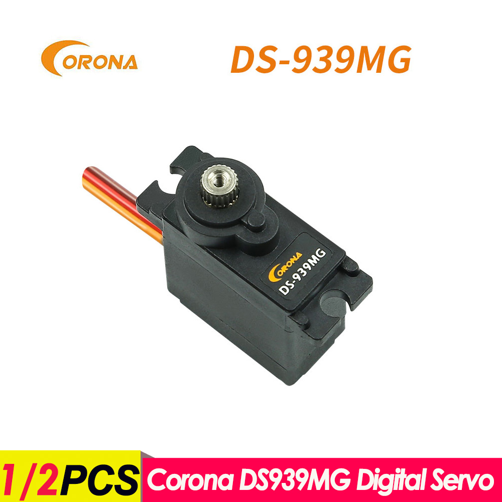 Corona DS939MG Servomotor Digital Metal Gear 2,5 kg / 0,14 segundos / 12,5 g para robot modelo de avión RC