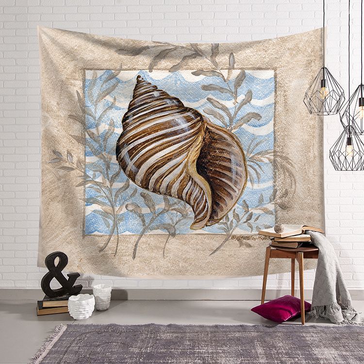 Mariene Organismen Muur Opknoping Deken Tapijt Strand Gooi Handdoek Thuis Decoratieve Schildpad Gedrukt Supersoft Wandtapijten Strand Mat