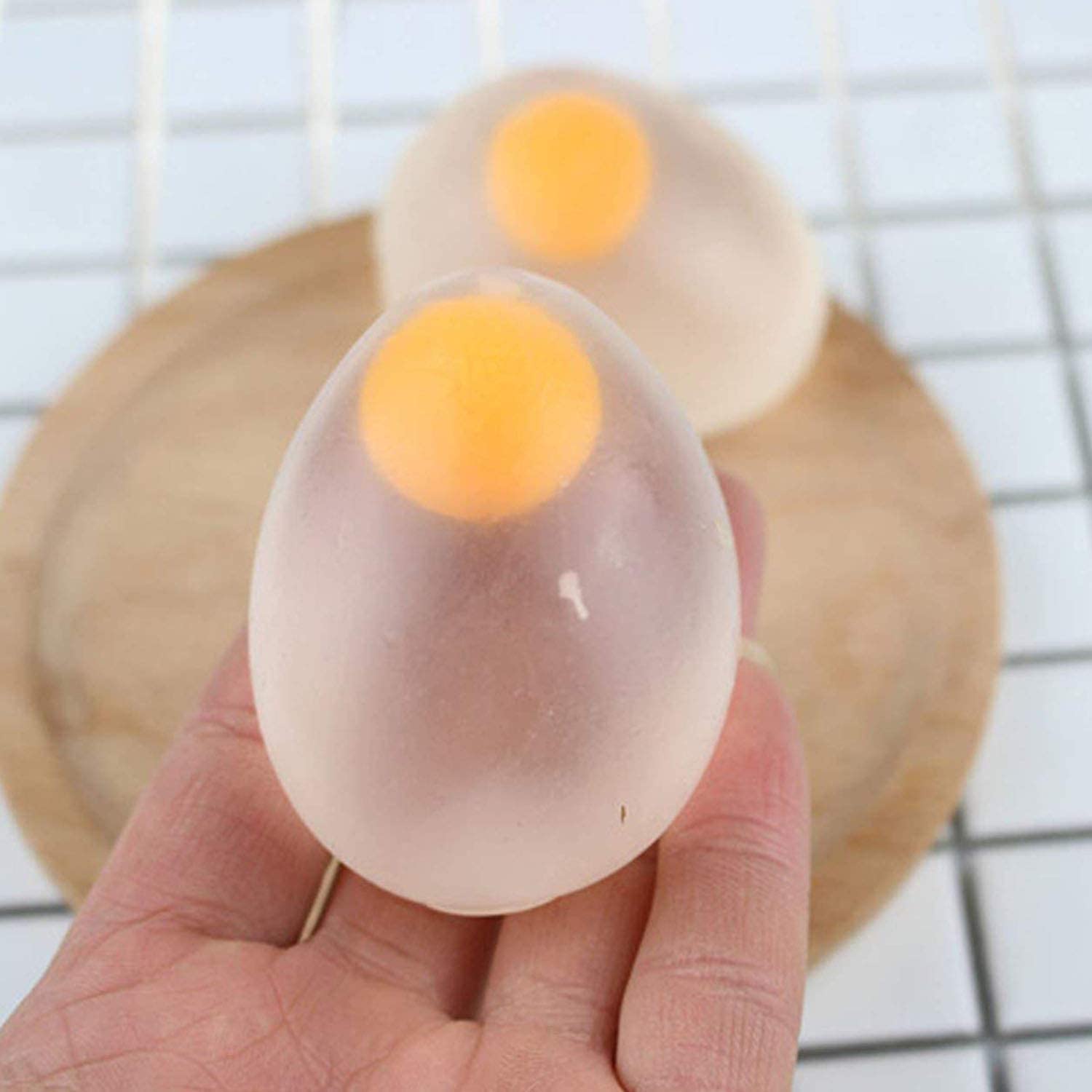 Yooap Squeeze Speelgoed Ei Splat Bal Anti Stress Decompressie Cure Speelgoed Reliever Beste Voor Kinderen Volwassen Speelgoed 4 Stuks