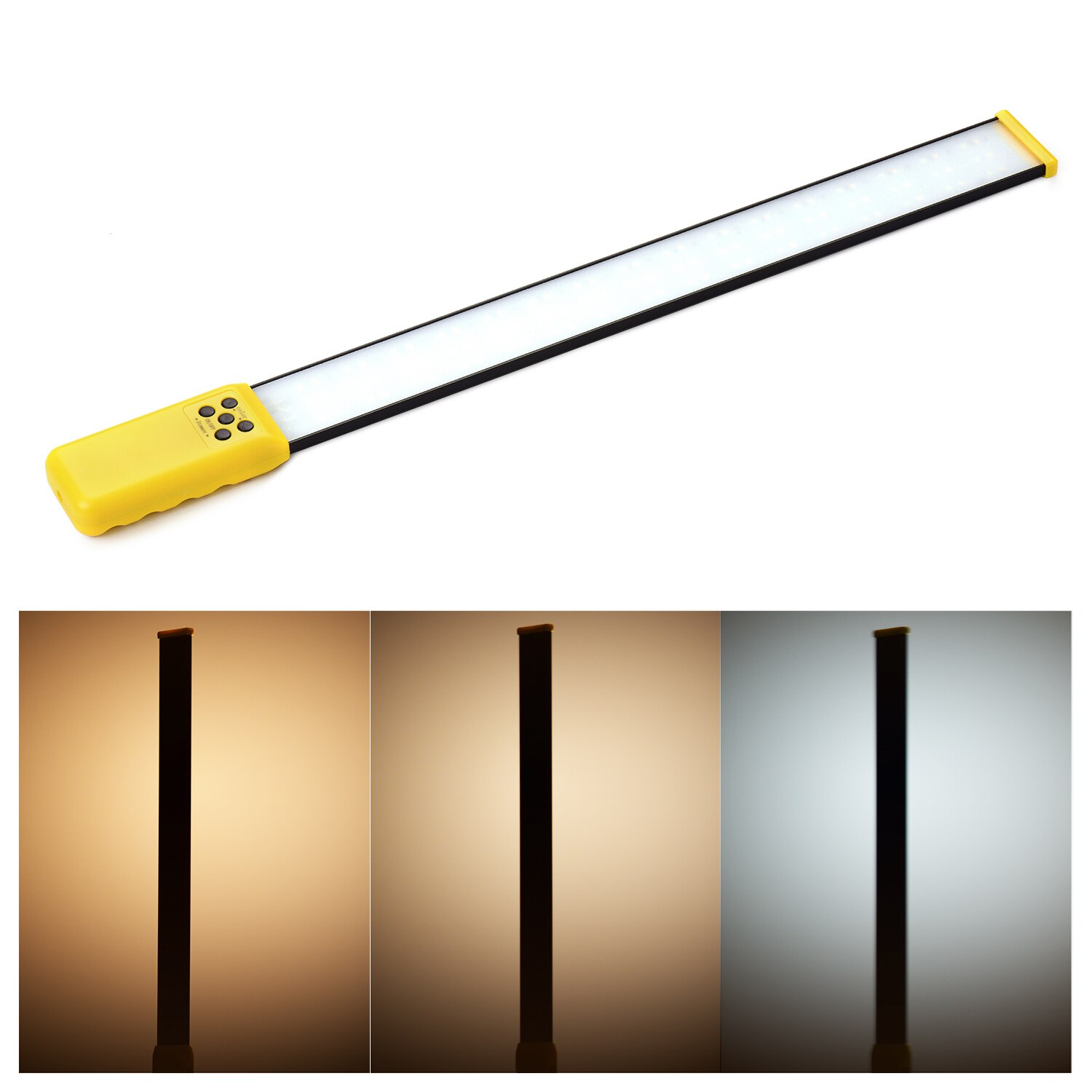 Lightweight Handheld LED Light Tube Photography Fill-in Light Lamp 3000K-5700K Dimmable CRI95 Built-in Rechargeable Battery