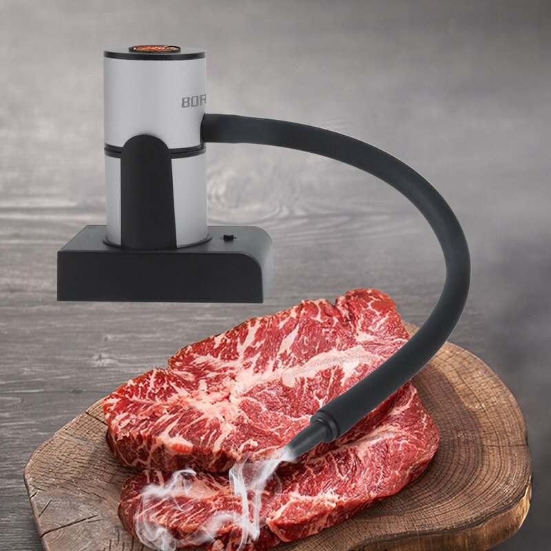 Køkkenværktøjer molekylært køkken ryger bar bøf savsmuld håndholdt ryger kold røg generator kød brænder røgeri grill grill