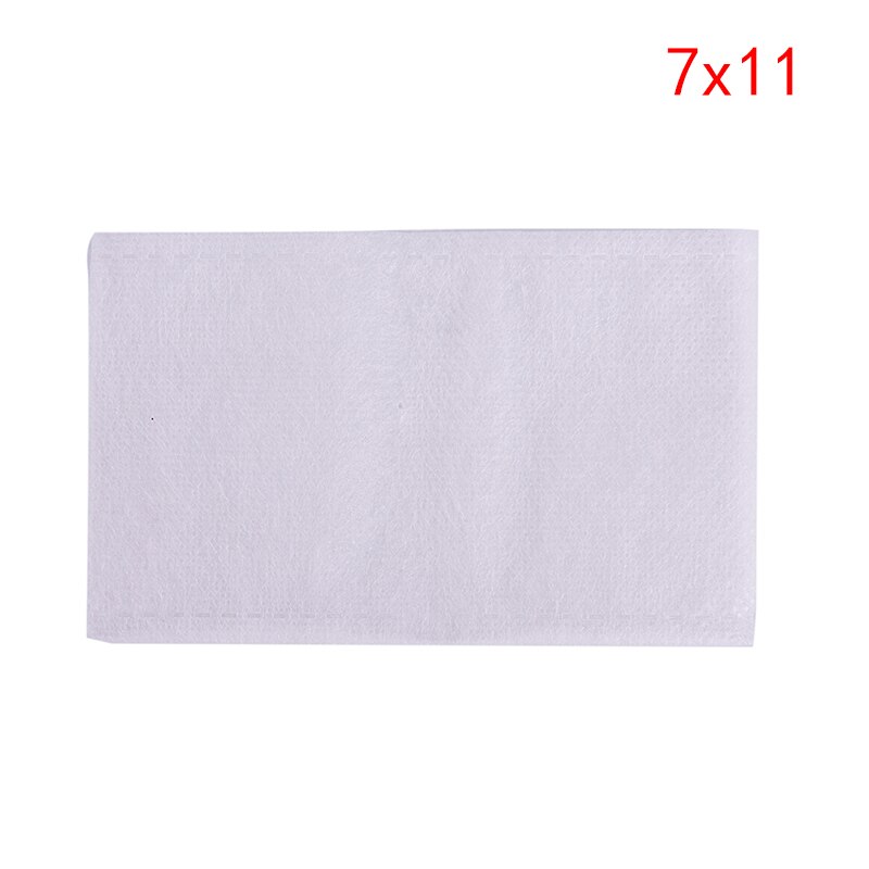 100 Uds. Vivero de plantas biodegradables para bolsas para cultivo de semillas, macetas de tela no tejida, bolsas de plantación ecológicas: 7x11cm