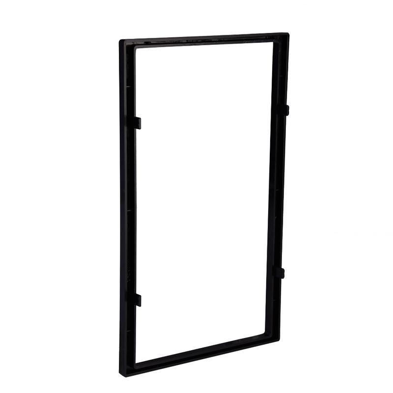Car Radio Frame Installation Fitting Frame Kit Mounting Fascias Cage for Universal 2 Din Car Radio MP5 Installation Accessories