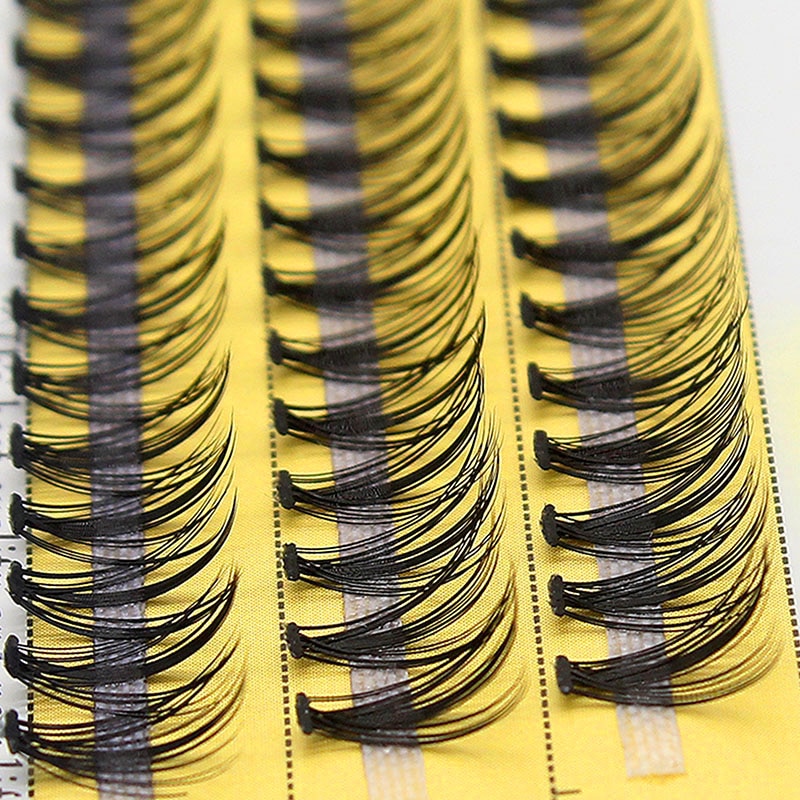 1box big capacity 60 bundles 20D Eyelash Extensions 0.07mm Thickness Mink Strip Eyelashes Individual Lashes Natural Style