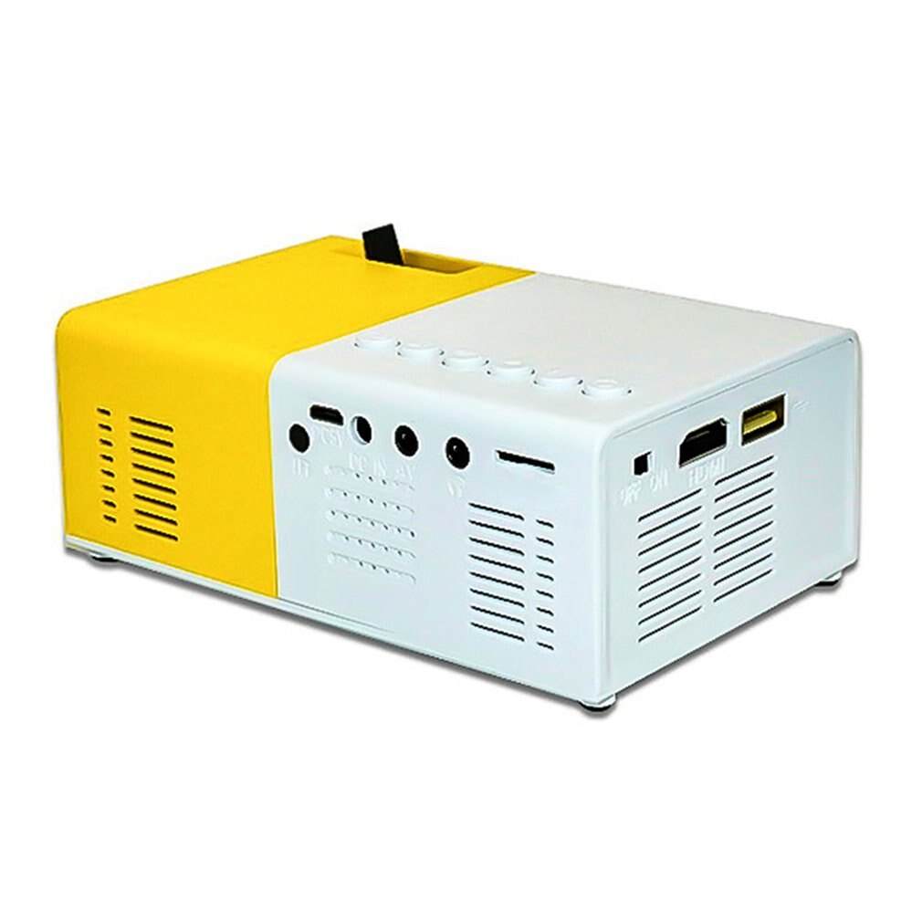 Portable Projector 3D HD LED Home Theater Cinema 1080p HDMI USB Audio Projector Yg300 Mini Projector Camara Masanori