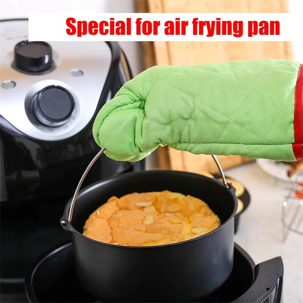 6/7/8 Zoll Runde Kuchen bilden Antihaft Backform Tablett Formen Luft Friteuse Korb Mit Griffen backformen Pizza Ofen Backformen