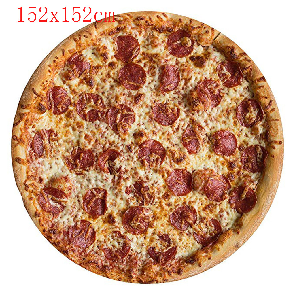 Lustige Verrückte Runde Klimaanlage Decke Lebensmittel Kreationen Pizza Krapfen Hamburger wickeln Decke Perfekt Runde Hamburger Werfen