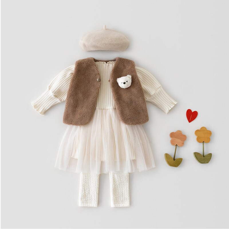Winter Baby Meisjes Dikker Vest