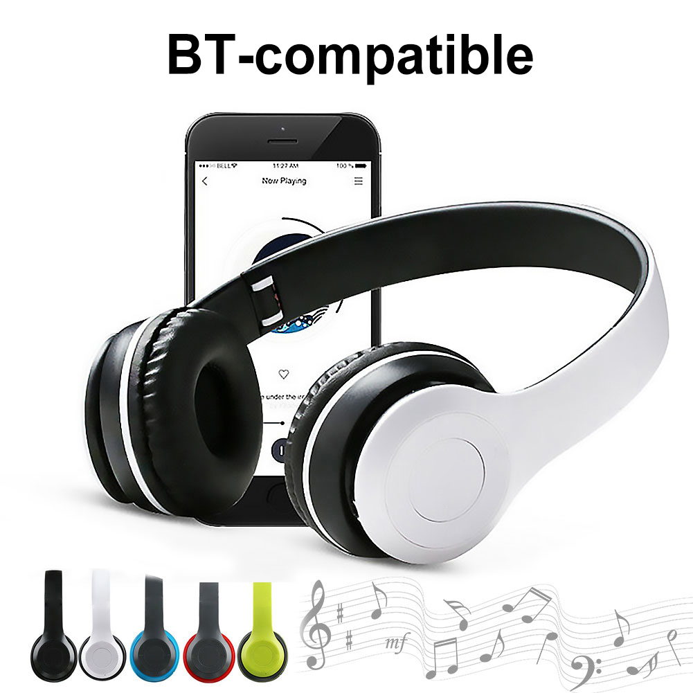 P47 Draadloze over-ear headset Ruisonderdrukkende Bluetooth-compatibele 5.0 Game Headset-kaart Mp3-speler Ingebouwde microfoon voor smartphone